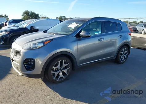 2019 Kia Sportage Sx Turbo из США, поврежденный, VIN KNDPR3A62K7583206